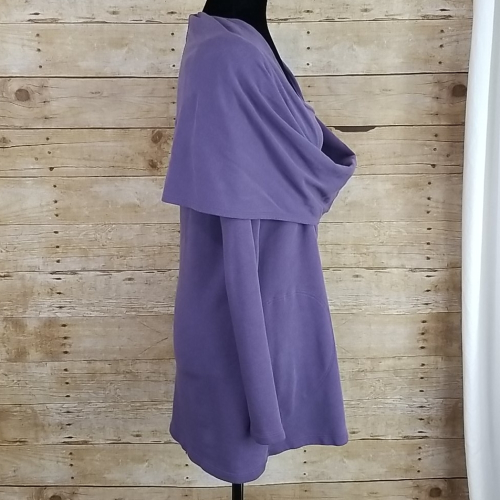 Lucy Shawl Neck Long Sleeve Tunic Top - Picture 5 of 10